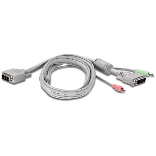 KIT DE COMMUTATION KVM DVI/USB À 2 PORTS AVEC AUDIO (COMPREND 2 CÂBLES KVM)
