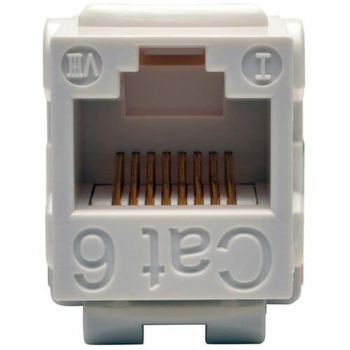 Conector Keystone de conexión a presión de 110 mm² de Tripp Lite by Eaton Cat. 6/Cat. 5e
