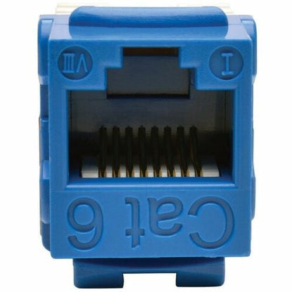 Conector Keystone de conexión a presión de 110 mm² de Tripp Lite by Eaton Cat. 6/Cat. 5e