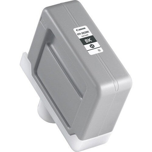 Cartouche d'encre jet d'encre d'origine Canon PFI-302BK - Pack noir -