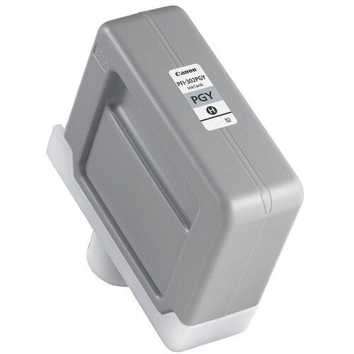 Réservoir d'encre grise photo PFI-302PGY 330 ml pour IPF8100/9100. Aucun retour.