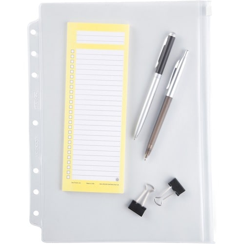 Day-Timer See-Though Zipper Pouch