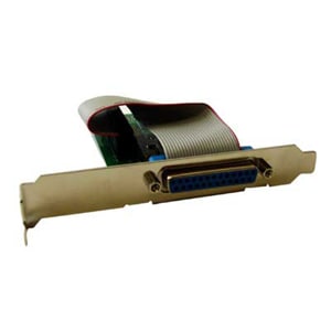 Perle SPEED LE1P 1-Port PCI Parallel Card - Dual-profile Plug-in Card - PCI-X - PC