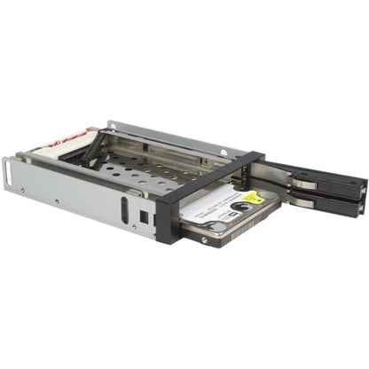 Baie double disque dur SATA 2,5 pouces amovible sans plateau Baie 3,5 pouces