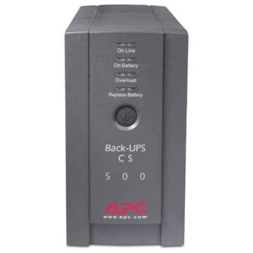 Onduleur tour APC Back-UPS CS 500 VA de Schneider Electric - 500 VA/300 W