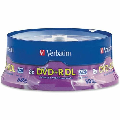 Verbatim 96542 DVD Recordable Media - DVD+R DL - 8x - 8.50 G