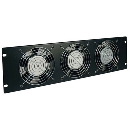 Tripp Lite 3U Fan Panel - 3 Fan - 120 V AC - 3U - Black