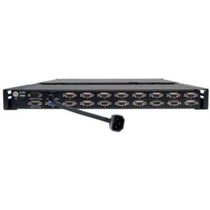 Consola KVM de 16 puntos con pantalla LCD de 19 pulgadas, 1U