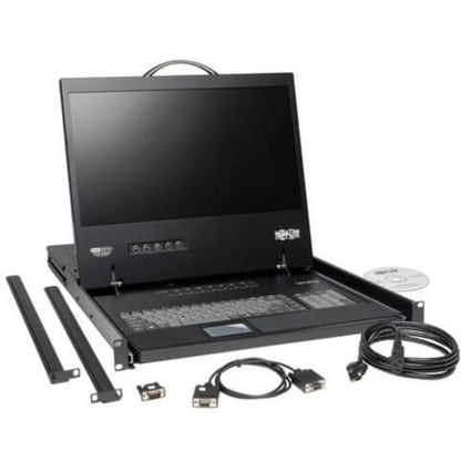 Consola KVM de 16 puntos con pantalla LCD de 19 pulgadas, 1U