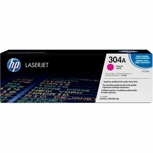 CARTOUCHE DE TONER MAGENTA POUR LASERJET COULEUR SÉRIE CP2025 CM2320