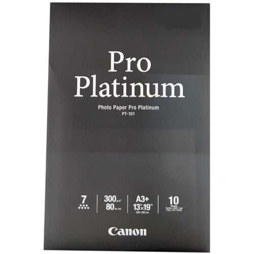 Papel fotográfico Canon Pro Platinum Super - 90 % de opacidad - A3+ - 1