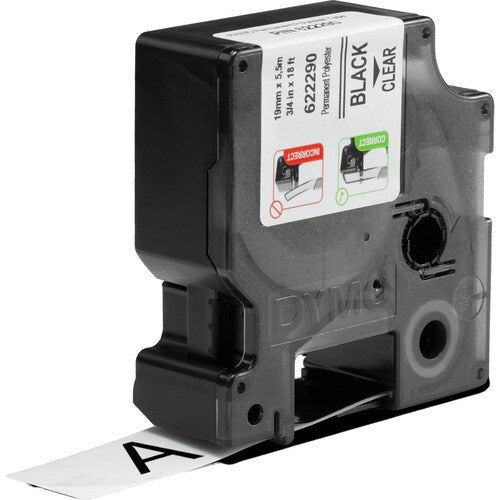 Dymo RhinoPro Thermal Label - 0.75" Width x 216" Length - Pe
