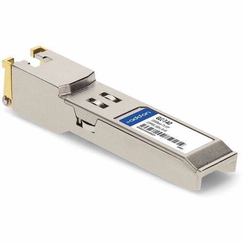 Module complémentaire Cisco GLC-T compatible 1 port 1000Base-T SFP - 1 x 1000Base-T