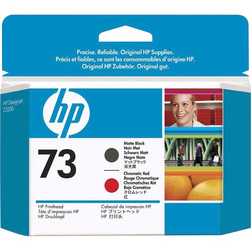 HP 73 (CD949A) Original Ink Cartridge - Single Pack - Inkjet - Matte Black, Red