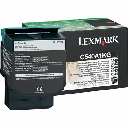 Lexmark C540A1KG Toner Cartridge - Laser - Standard Yield -