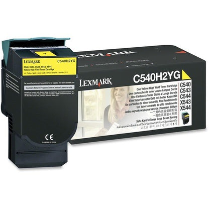 Cartouche de toner d'origine Lexmark - Laser - 2 000 pages - Yell