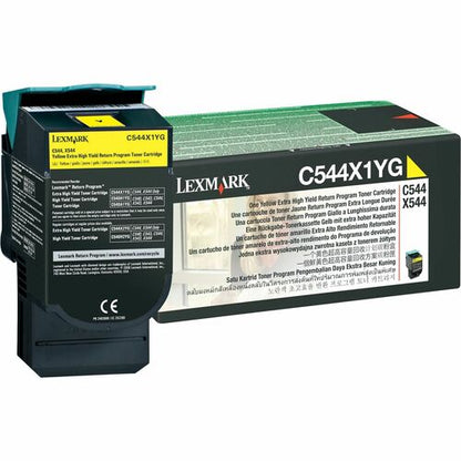 Lexmark Original Toner Cartridge - Laser - 4000 Pages - Yell