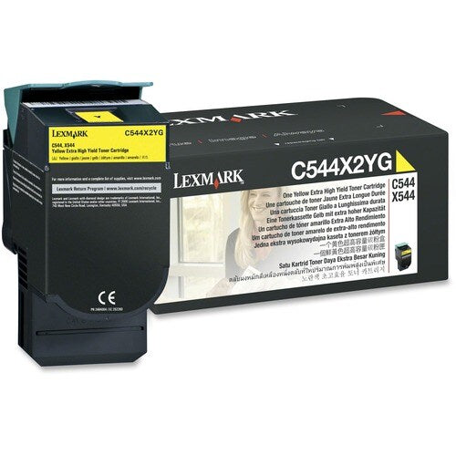 Lexmark Original Toner Cartridge - Laser - 4000 Pages - Yell
