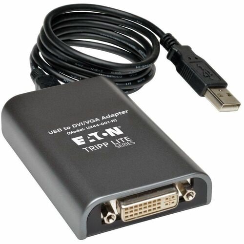 Tripp Lite by Eaton USB2.0 to DVI and VGA Multiview Device - Functions: MultiView, Video C