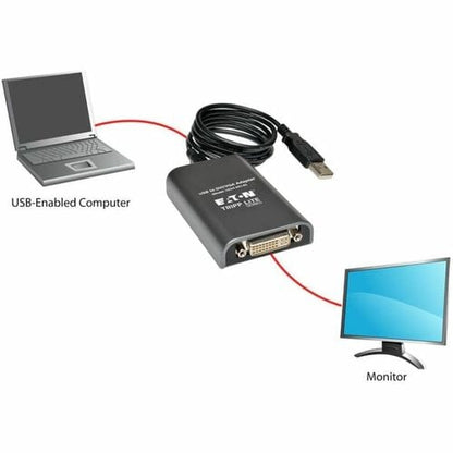 Tripp Lite by Eaton USB2.0 to DVI and VGA Multiview Device - Functions: MultiView, Video C