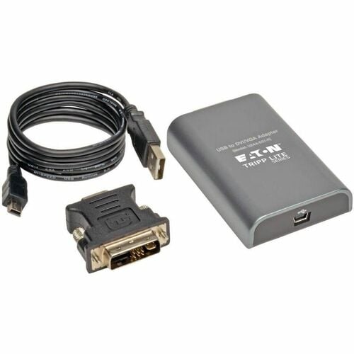 Tripp Lite by Eaton USB2.0 to DVI and VGA Multiview Device - Functions: MultiView, Video C