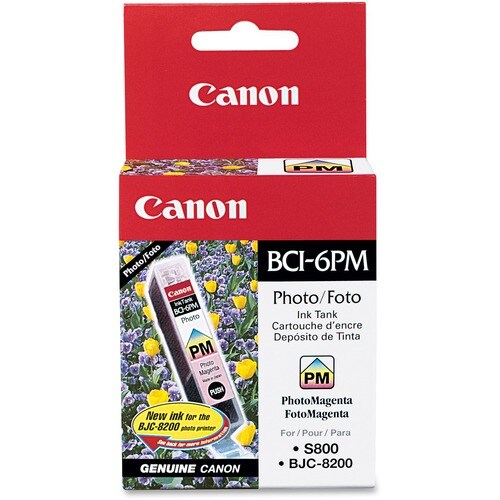 Cartucho de tinta original Canon BCI-6PM - Inyección de tinta - 370 páginas -
