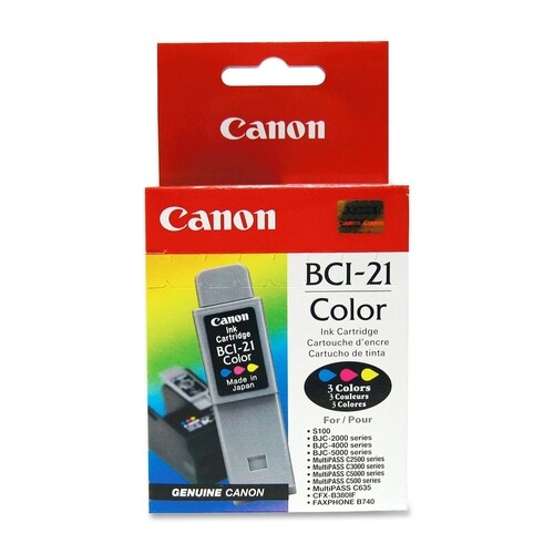 Cartucho de tinta original Canon BCI-21Clr - Inyección de tinta - 200 páginas