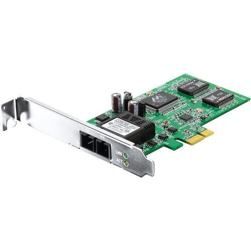 Adaptador PCIe de fibra tipo SC de TRENDnet; convierte una ranura PCIe en una SC