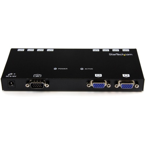 StarTech.com Extensor de Vídeo VGA de 8 Puertos sobre CAT5 - Extiende y distribuye una señal VGA a u