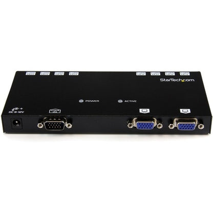 StarTech.com Extensor de Vídeo VGA de 8 Puertos sobre CAT5 - Extiende y distribuye una señal VGA a u