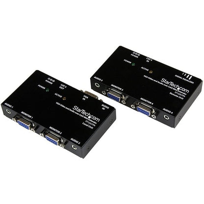 Extensor de vídeo VGA StarTech.com sobre Cat 5 con audio