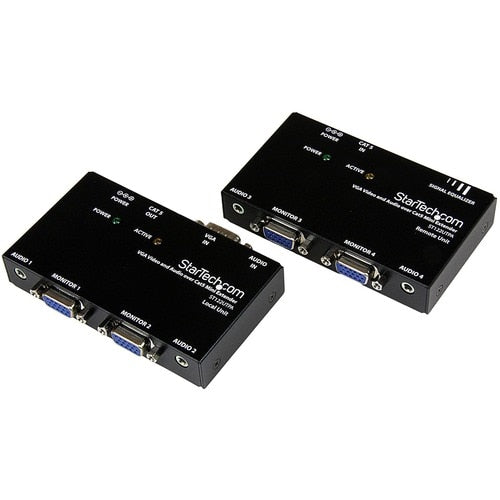 Extensor de vídeo VGA StarTech.com sobre Cat 5 con audio