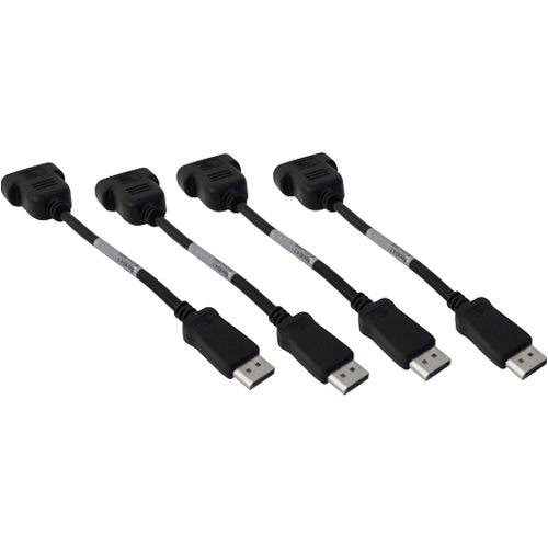 Adaptador PNY DisplayPort a DVI: DisplayPort, audio/vídeo digital, DVI