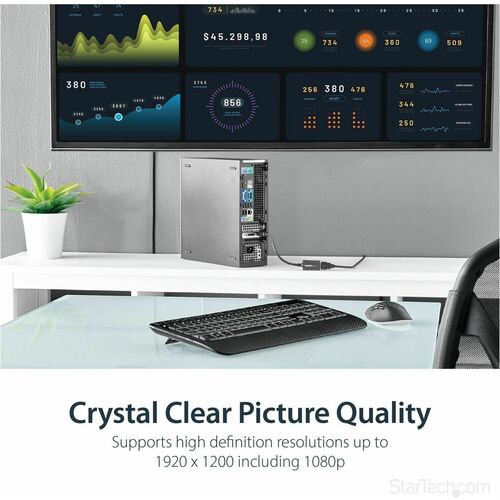 StarTech.com DisplayPort to VGA Adapter