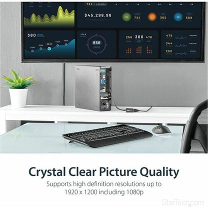StarTech.com DisplayPort to VGA Adapter