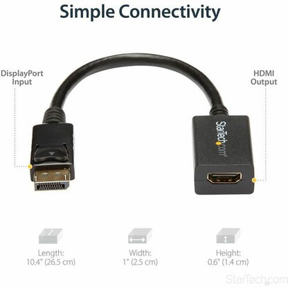 StarTech.com DisplayPort to VGA Adapter