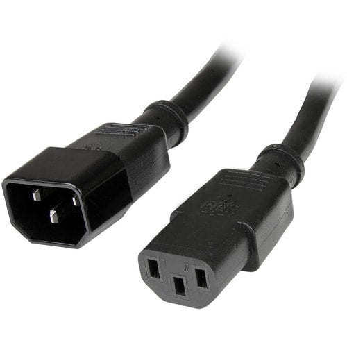 StarTech.com 10ft (3m) Power Extension Cord