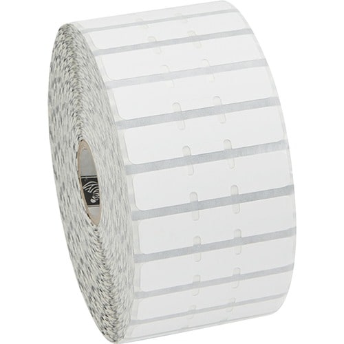 Etiqueta Zebra de polipropileno de 2,2 x 0,5 pulgadas, térmica directa, Zebra PolyPro 4000D, 1 pulgada de grosor