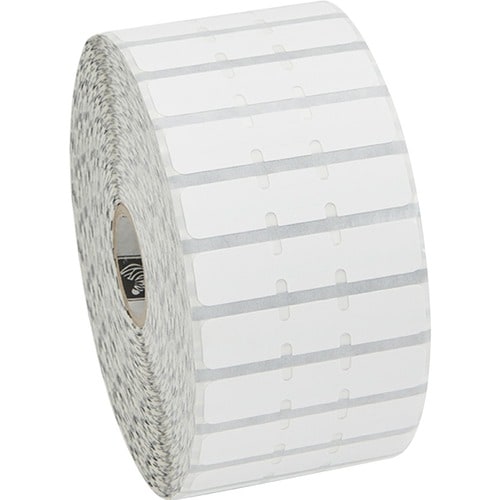 Etiqueta Zebra de polipropileno de 2,2 x 0,5 pulgadas, térmica directa, Zebra 8000D, para joyería, 1 pulgada de grosor