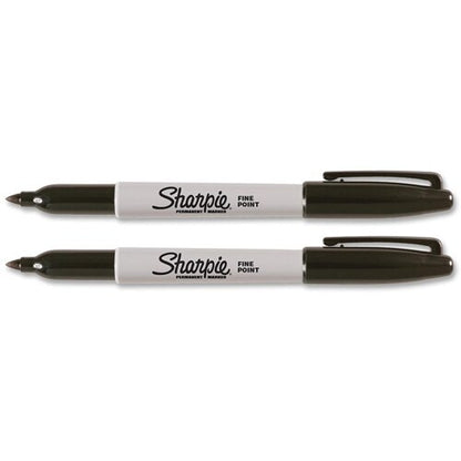 Lot de 2 marqueurs permanents Sharpie à encre noire
