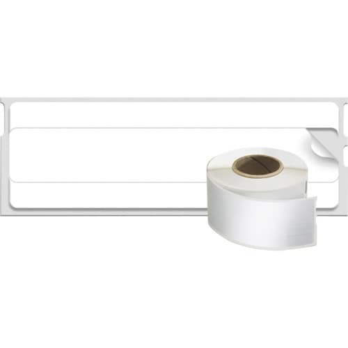 ÉTIQUETTES POUR CLASSEUR 1-UP POUR DYMO-SEIKO BLANC