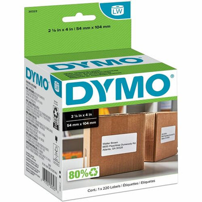 2-1/8X4IN SHIPPING LABELS FOR LABELWRITERS
