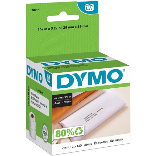 30251 ADDRESS LABEL 1-1/8 X 3-1/2 260 LABELS