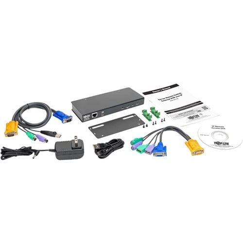 Tripp Lite B051-000 IP Remote Access KVM Switch - 1 x 1