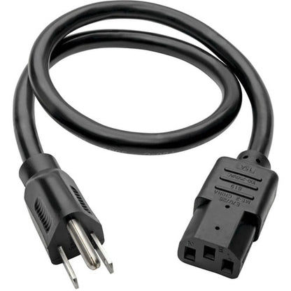 Tripp Lite 2ft Computer Power Cord Cable 5
