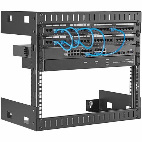 StarTech.com Rack réseau mural robuste à 2 montants 8U, 48,3 cm (19 po)