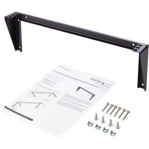 Support mural vertical en acier StarTech.com 1U 48 cm pour rack d'équipement