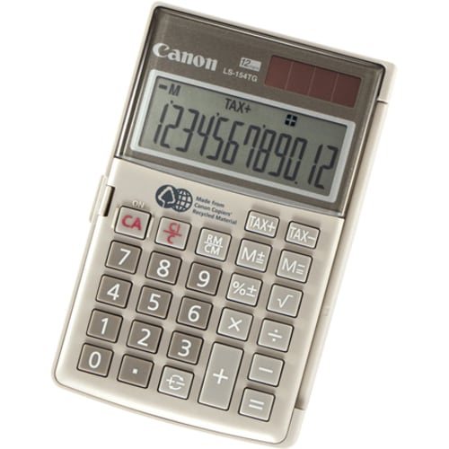 Canon LS-154TG Handheld Calculator - 12 Digits