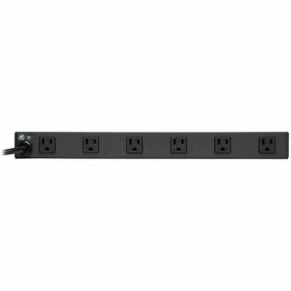 Tripp Lite Power Strip Rackmount Metal 120V 5-15R Right Angle 12 Outle