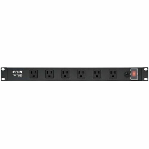 Tripp Lite Power Strip Rackmount Metal 120V 5-15R Right Angle 12 Outle